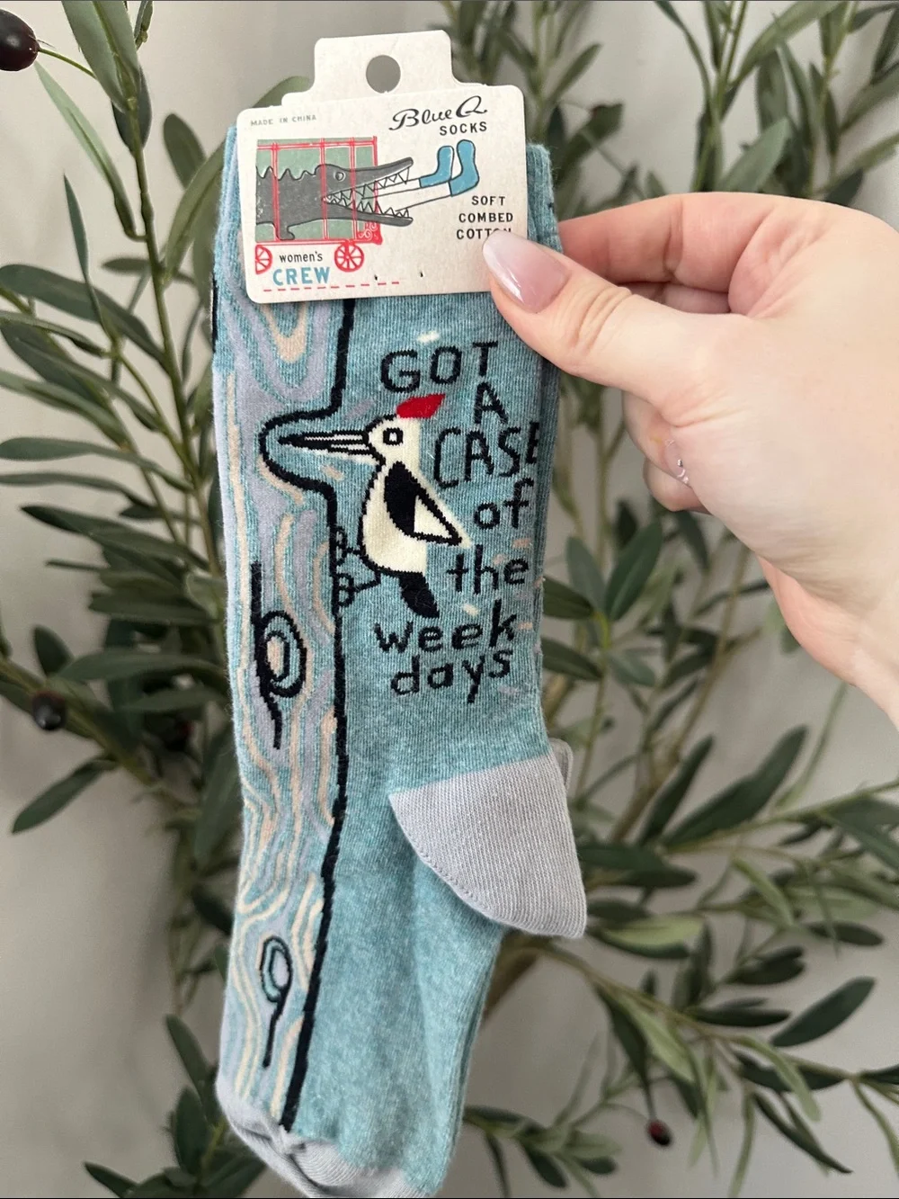 Got A Case Of The Weekdays Bird Socks